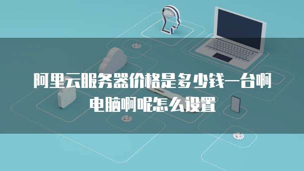 阿里云服务器价格是多少钱一台啊电脑啊呢怎么设置