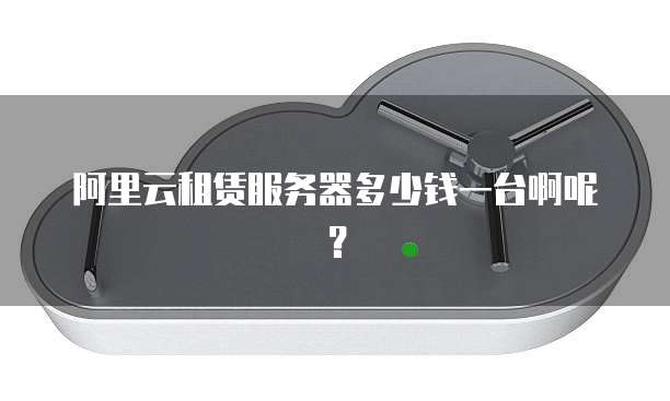 阿里云租赁服务器多少钱一台啊呢?