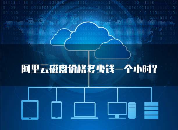 阿里云磁盘价格多少钱一个小时?