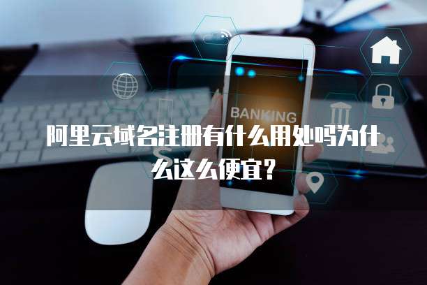 阿里云域名注册有什么用处吗为什么这么便宜？