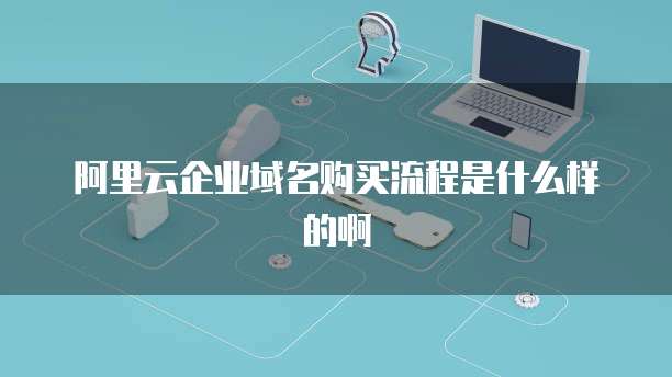 阿里云企业域名购买流程是什么样的啊