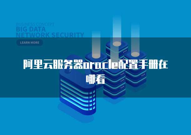 阿里云服务器oracle配置手册在哪看