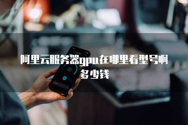 阿里云服务器gpu在哪里看型号啊多少钱