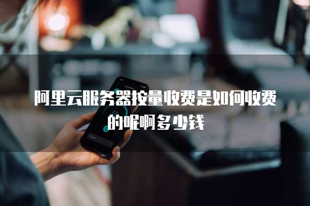 阿里云服务器按量收费是如何收费的呢啊多少钱