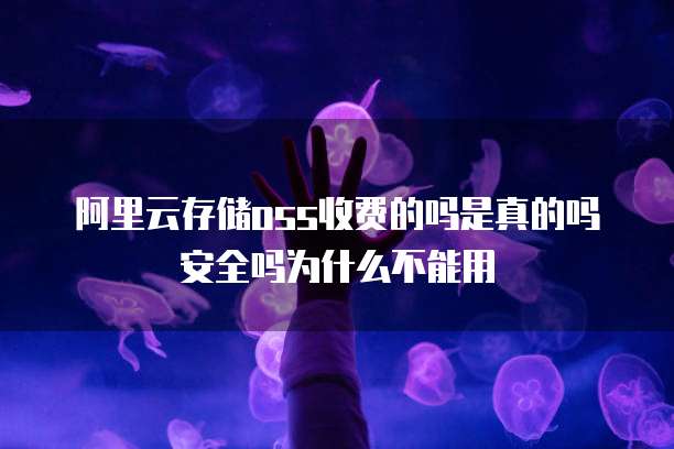 阿里云存储oss收费的吗是真的吗安全吗为什么不能用