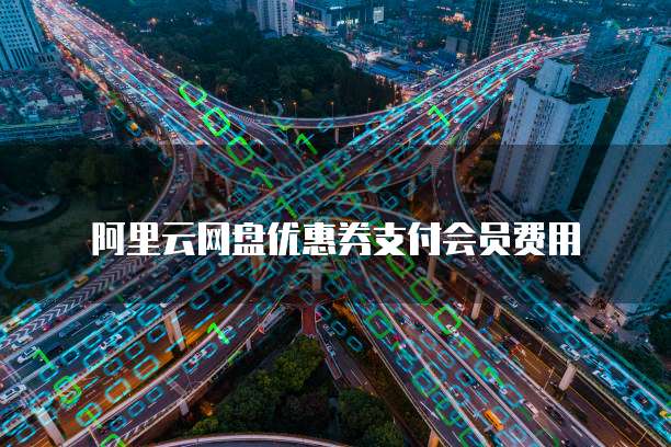 阿里云网盘优惠券支付会员费用