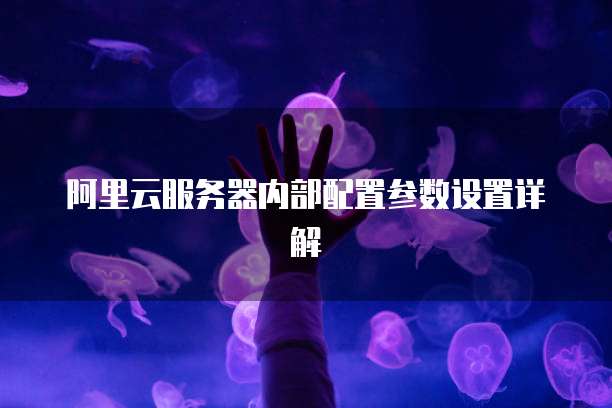 阿里云服务器内部配置参数设置详解