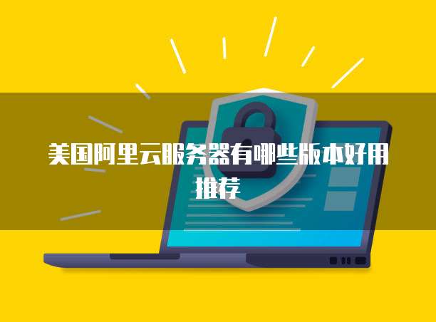 美国阿里云服务器有哪些版本好用推荐