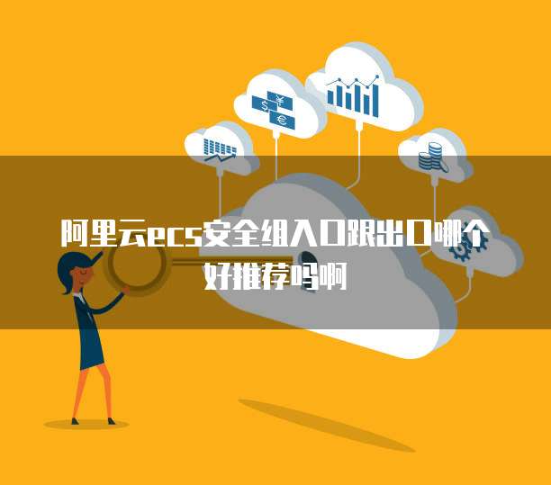 阿里云ecs安全组入口跟出口哪个好推荐吗啊