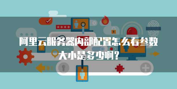 阿里云服务器内部配置怎么看参数大小是多少啊?