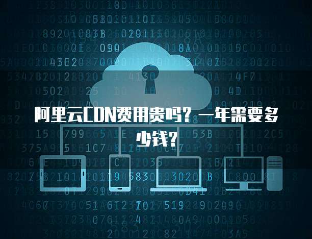 阿里云CDN费用贵吗?一年需要多少钱?