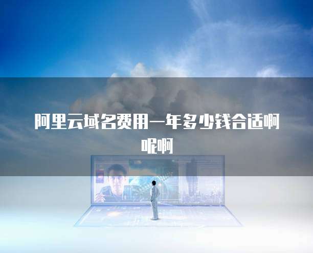 阿里云域名费用一年多少钱合适啊呢啊