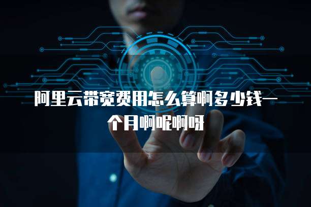 阿里云带宽费用怎么算啊多少钱一个月啊呢啊呀