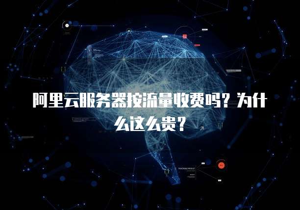 阿里云服务器按流量收费吗?为什么这么贵?