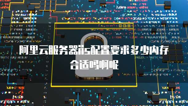 阿里云服务器iis配置要求多少内存合适吗啊呢
