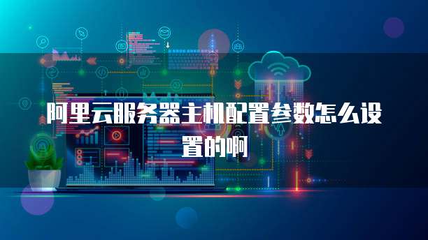 阿里云服务器主机配置参数怎么设置的啊