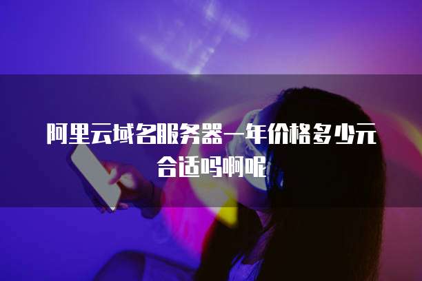 阿里云域名服务器一年价格多少元合适吗啊呢