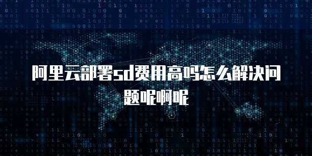 阿里云部署sd费用高吗怎么解决问题呢啊呢