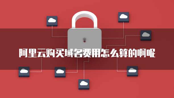 阿里云购买域名费用怎么算的啊呢