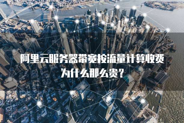 阿里云服务器带宽按流量计算收费为什么那么贵?