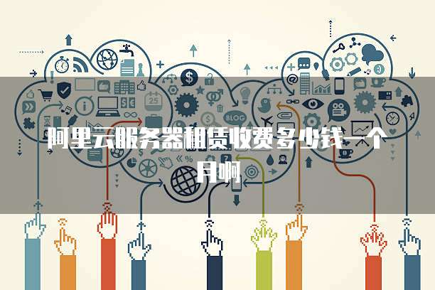 阿里云服务器租赁收费多少钱一个月啊