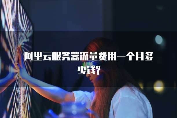 阿里云服务器流量费用一个月多少钱?