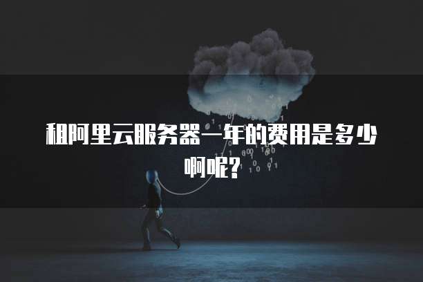 租阿里云服务器一年的费用是多少啊呢?