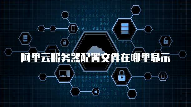 阿里云服务器配置文件在哪里显示