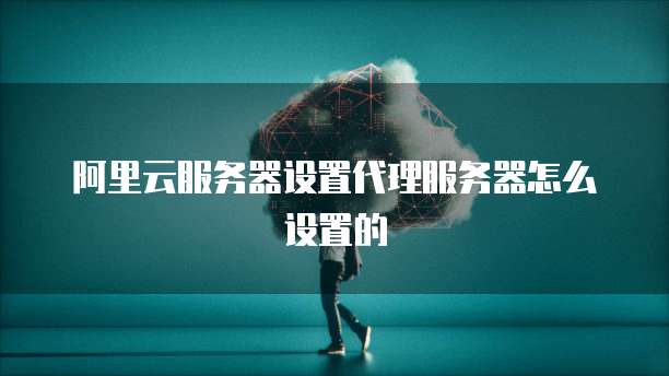 阿里云服务器设置代理服务器怎么设置的