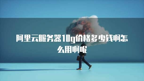 阿里云服务器10g价格多少钱啊怎么用啊呢