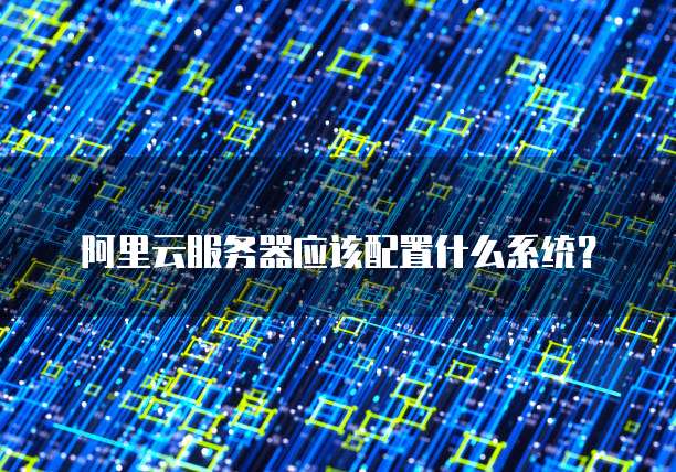 阿里云服务器应该配置什么系统?