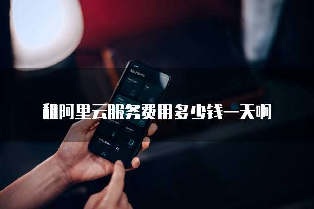 租阿里云服务费用多少钱一天啊