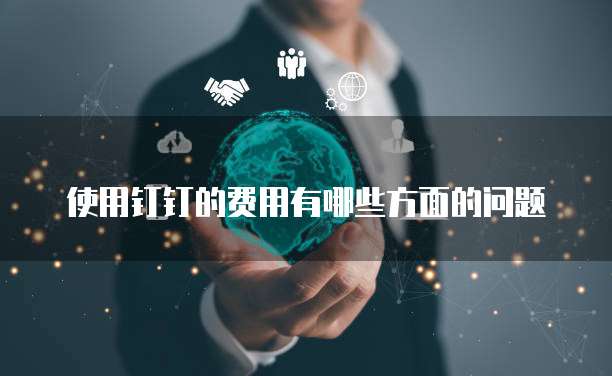 使用钉钉的费用有哪些方面的问题