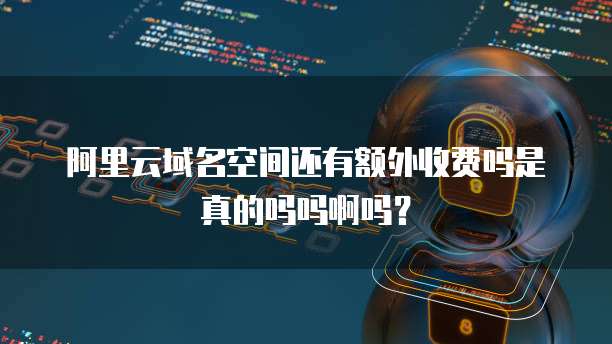 阿里云域名空间还有额外收费吗是真的吗吗啊吗?