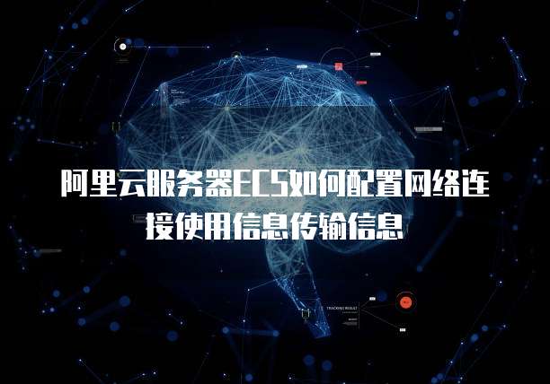 阿里云服务器ECS如何配置网络连接使用信息传输信息