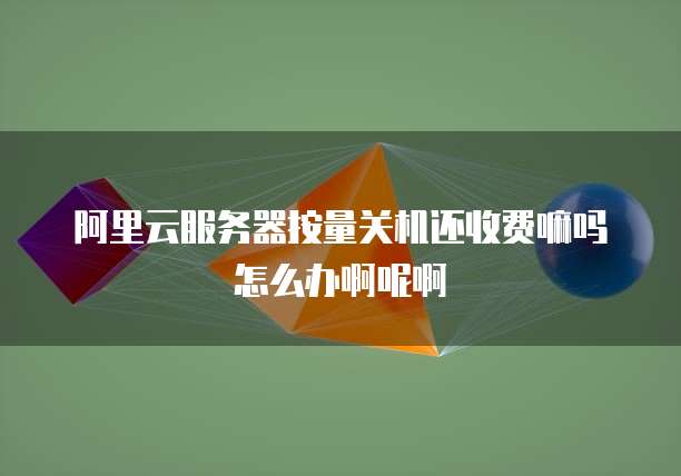 阿里云服务器按量关机还收费嘛吗怎么办啊呢啊