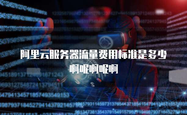 阿里云服务器流量费用标准是多少啊呢啊呢啊