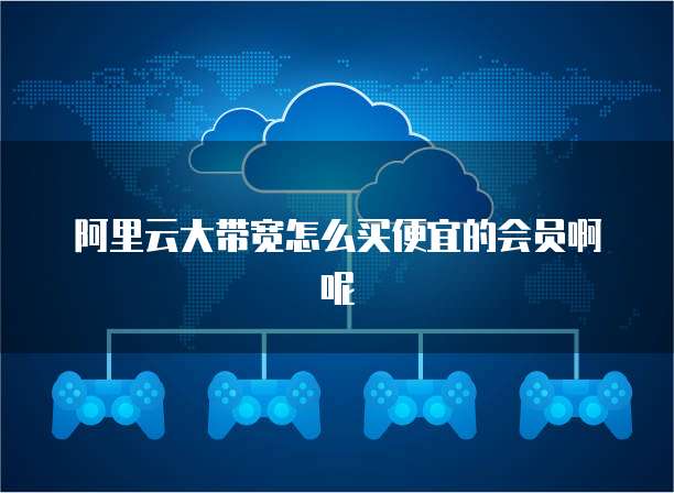 阿里云大带宽怎么买便宜的会员啊呢