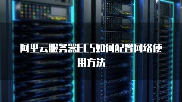 阿里云服务器ECS如何配置网络使用方法