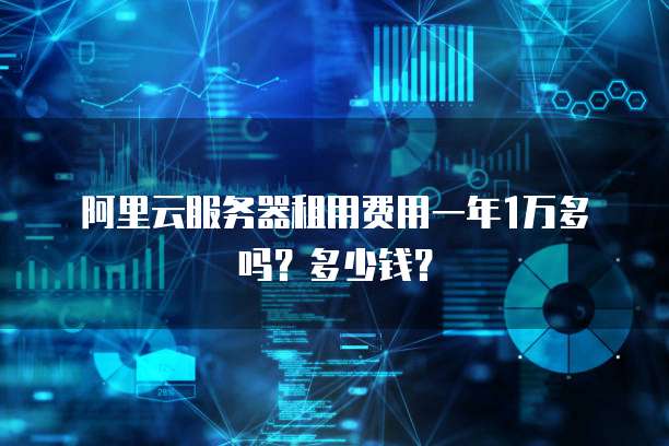 阿里云服务器租用费用一年1万多吗?多少钱?