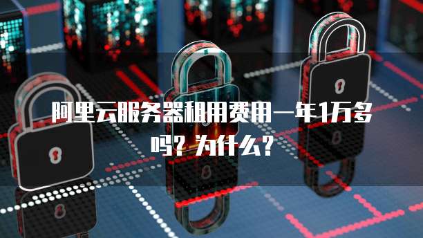 阿里云服务器租用费用一年1万多吗?为什么?