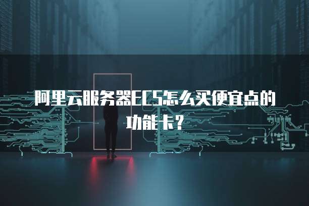 阿里云服务器ECS怎么买便宜点的功能卡？