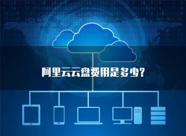 阿里云云盘费用是多少？
