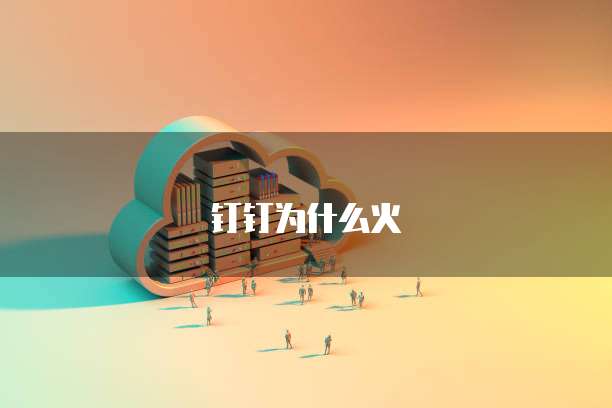 钉钉为什么火