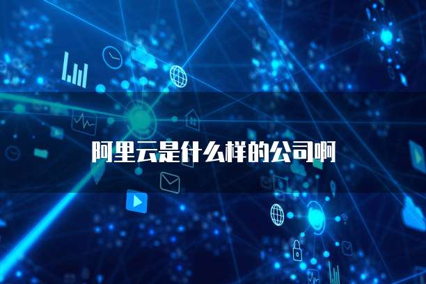 阿里云是什么样的公司啊