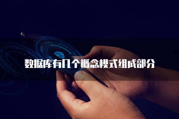 数据库有几个概念模式组成部分
