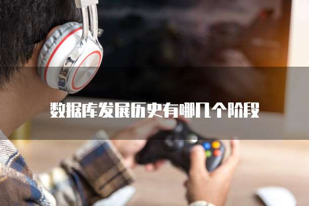 数据库发展历史有哪几个阶段