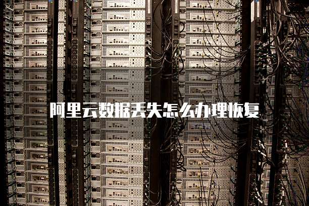 阿里云数据丢失怎么办理恢复