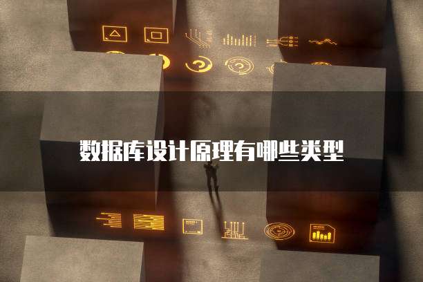 数据库设计原理有哪些类型