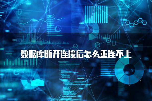 数据库断开连接后怎么重连不上